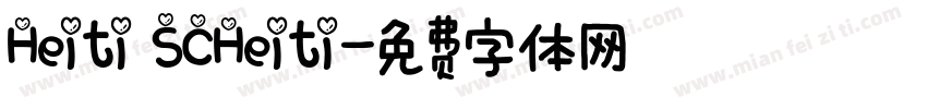 Heiti SCHeiti字体转换